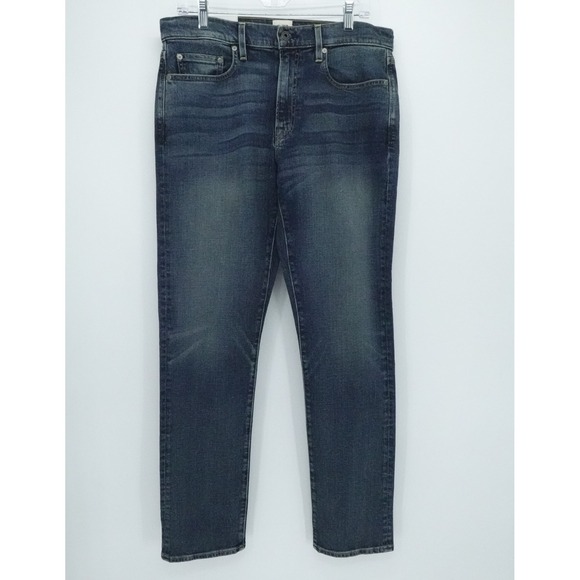 Flint‎ and Tinder All American Jeans Mens 32x32 Vintage Overdye Slim Fit Stretch